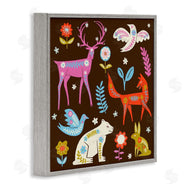 Hannah Moren | Forest Folk Animals with Florals