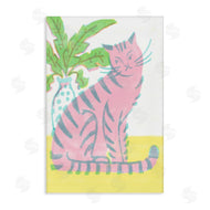 Hannah Moren | Modern Pink Cat & Plant