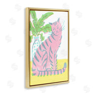 Hannah Moren | Modern Pink Cat & Plant
