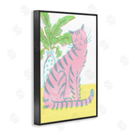 Hannah Moren | Modern Pink Cat & Plant