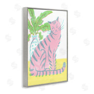 Hannah Moren | Modern Pink Cat & Plant