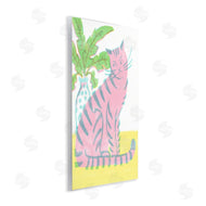 Hannah Moren | Modern Pink Cat & Plant