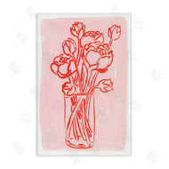 Hannah Moren | Outlined Peony Vase