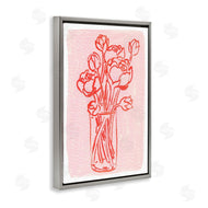 Hannah Moren | Outlined Peony Vase