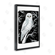 Hannah Moren | Forest Owl & Calm Snowfall