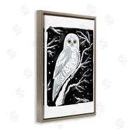 Hannah Moren | Forest Owl & Calm Snowfall