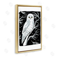 Hannah Moren | Forest Owl & Calm Snowfall