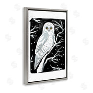 Hannah Moren | Forest Owl & Calm Snowfall