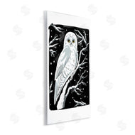 Hannah Moren | Forest Owl & Calm Snowfall