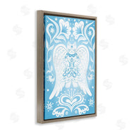 Hannah Moren | Symmetrical Patterned Angel Cat