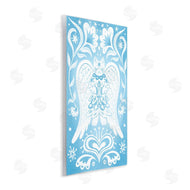 Hannah Moren | Symmetrical Patterned Angel Cat