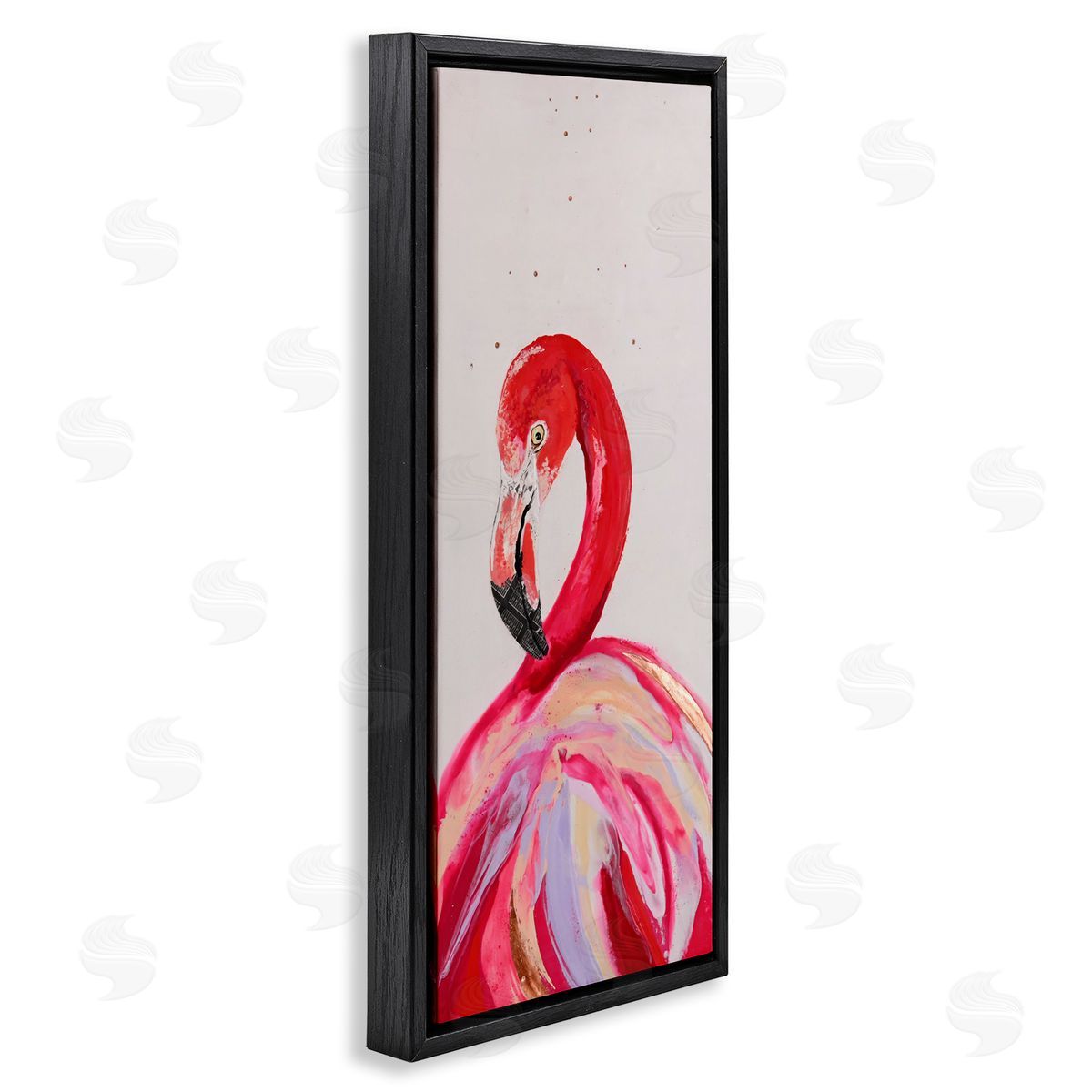 Stacy Gresell | Modern Flamingo Curving Gaze