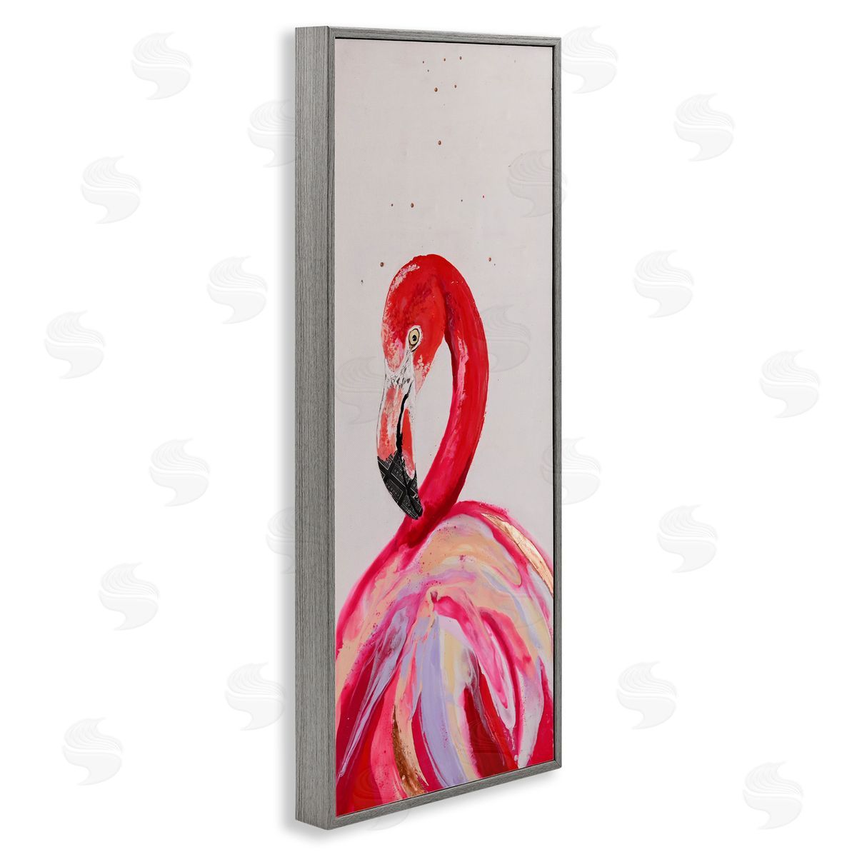 Stacy Gresell | Modern Flamingo Curving Gaze