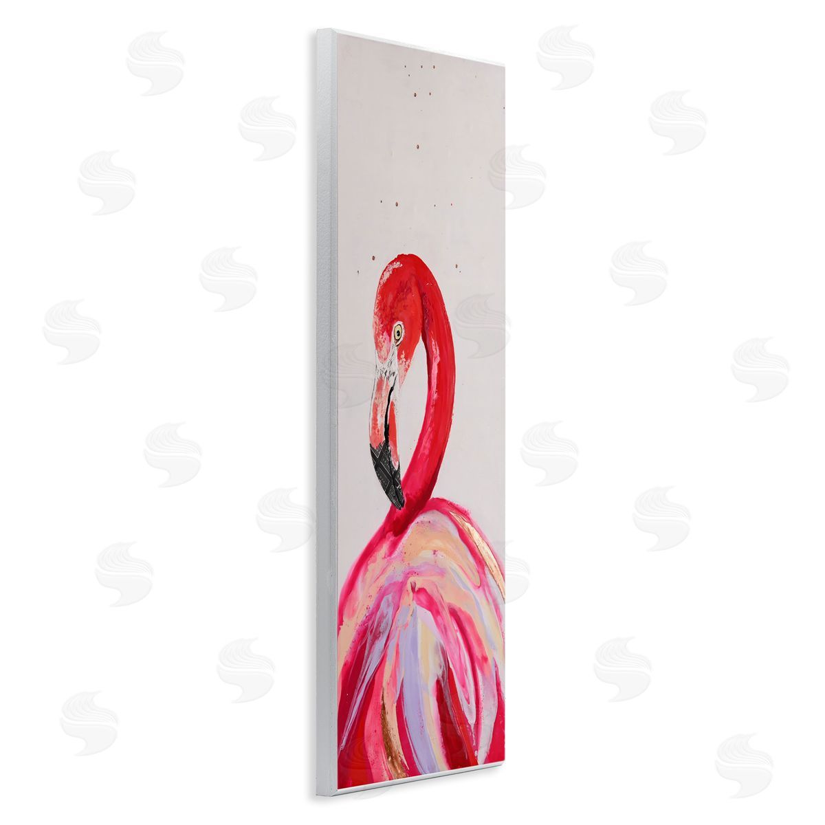 Stacy Gresell | Modern Flamingo Curving Gaze