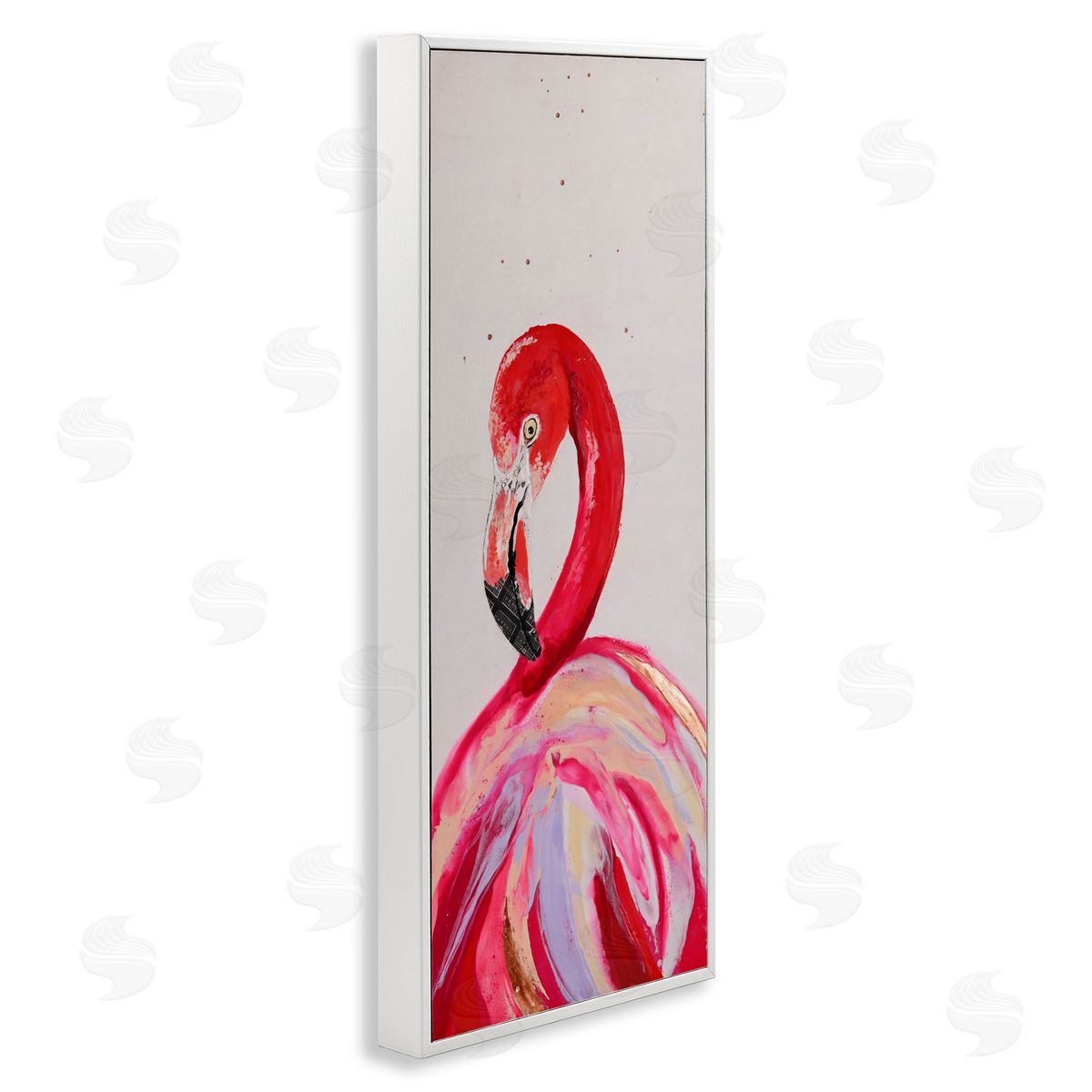 Stacy Gresell | Modern Flamingo Curving Gaze