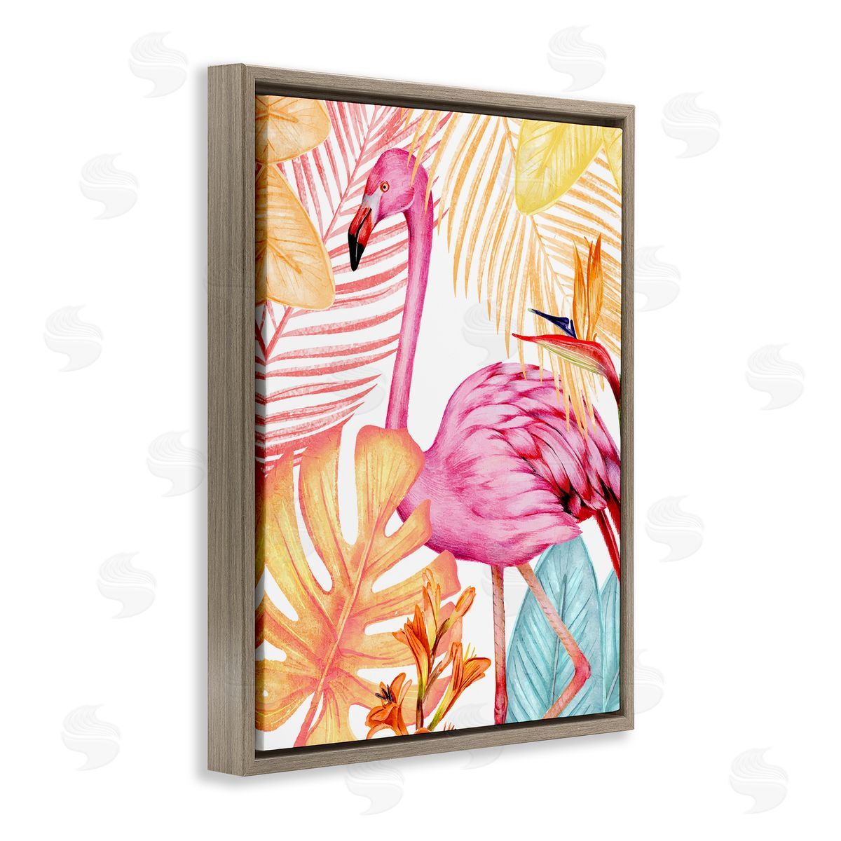 Kim Allen | Flamingo & Brightly Hued Plants