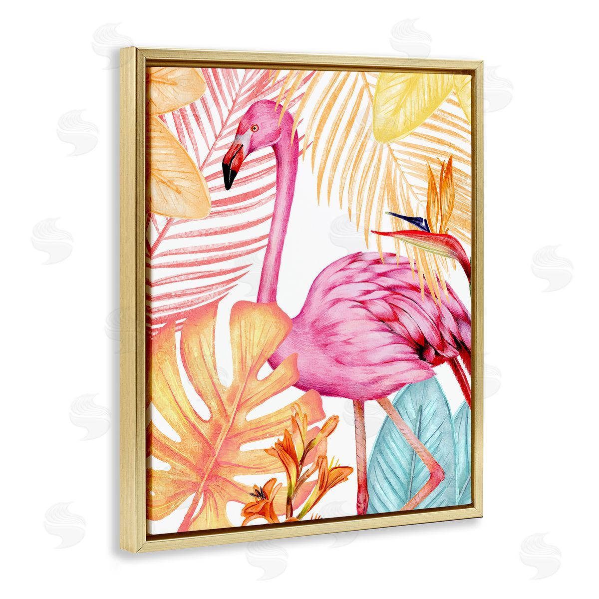 Kim Allen | Flamingo & Brightly Hued Plants