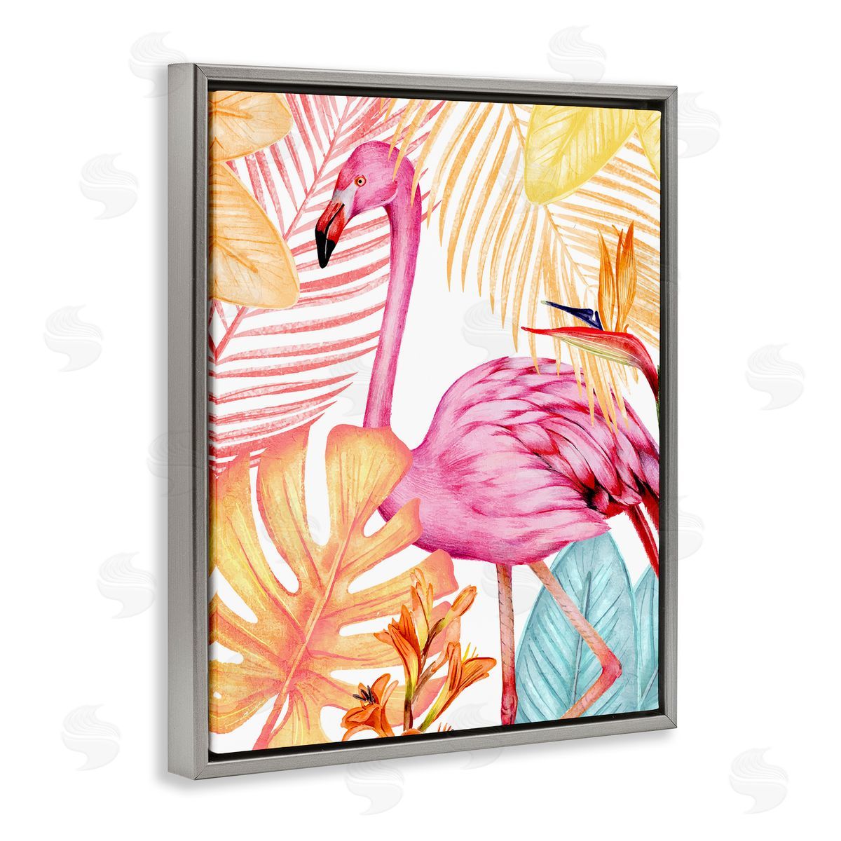 Kim Allen | Flamingo & Brightly Hued Plants