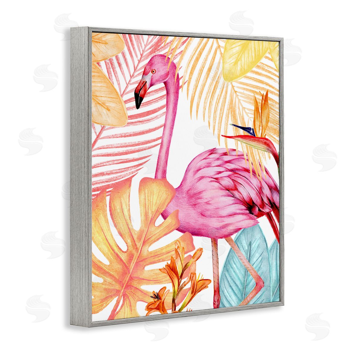 Kim Allen | Flamingo & Brightly Hued Plants