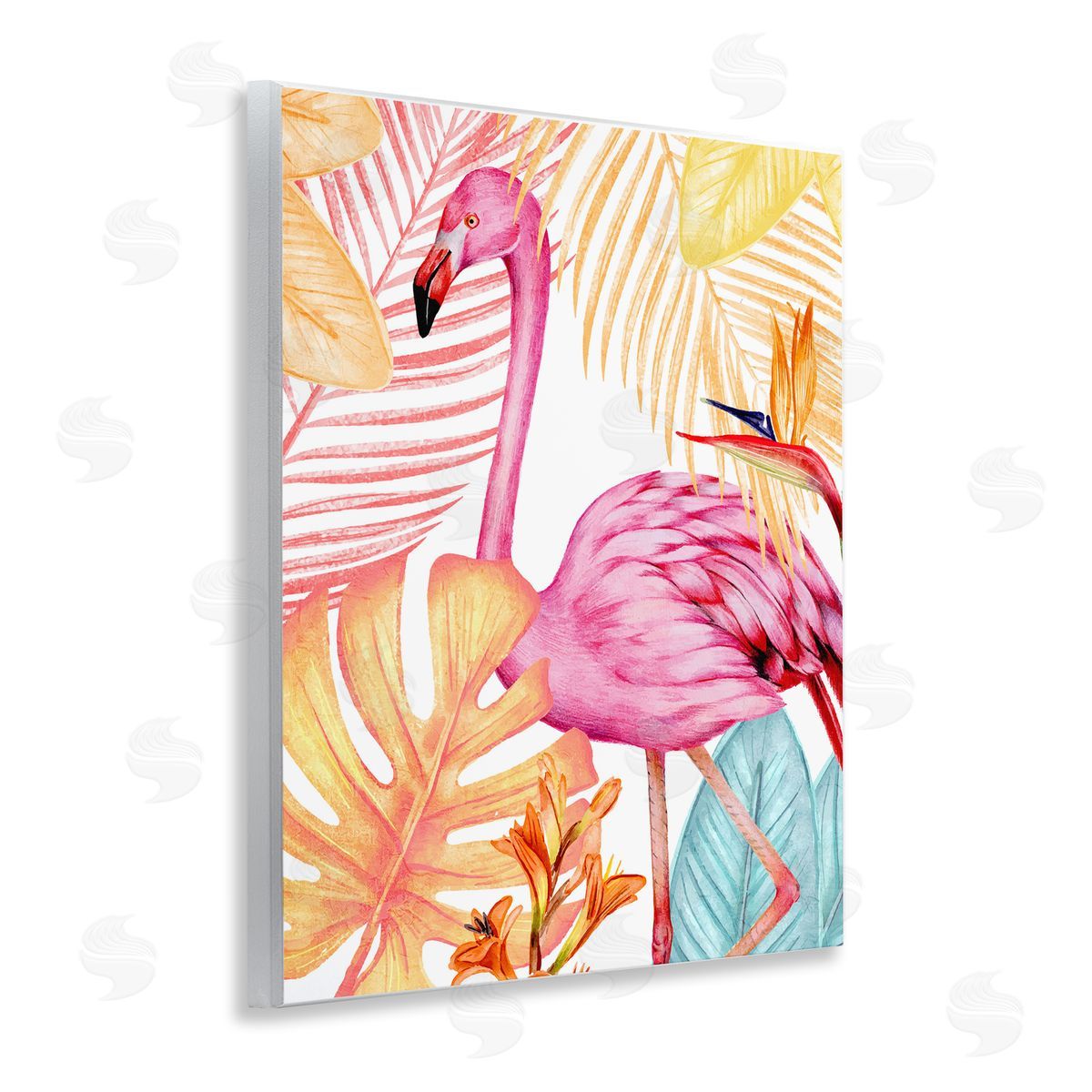 Kim Allen | Flamingo & Brightly Hued Plants