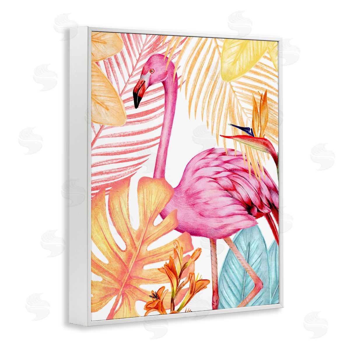 Kim Allen | Flamingo & Brightly Hued Plants