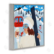 Carrie Cantwell | Sipping Cocoa on Ski Lift