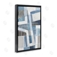 Hannah Dawson | Subtle Blue & Tan Geometrics