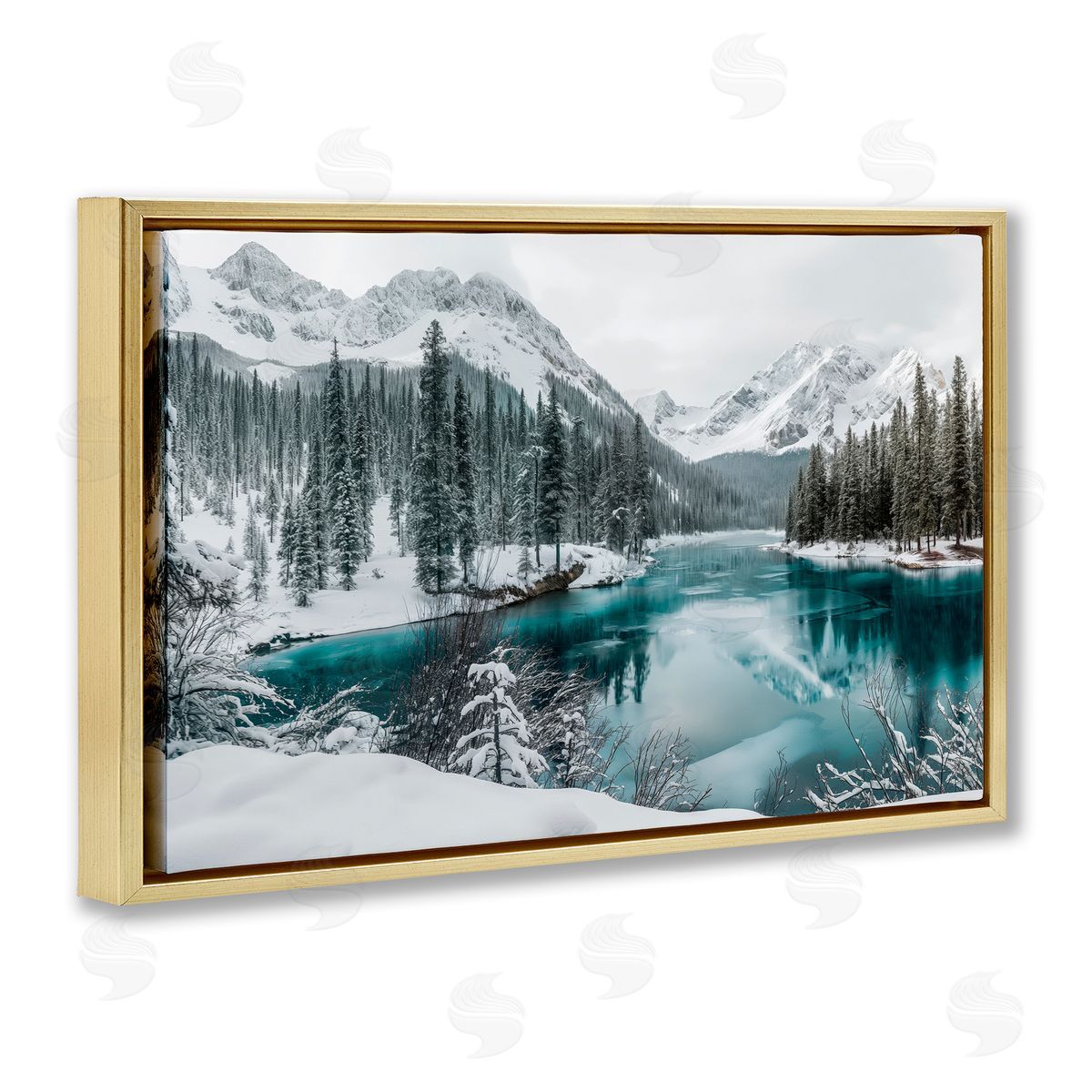 Lazar Studio | Snow Capped Mountain Lake