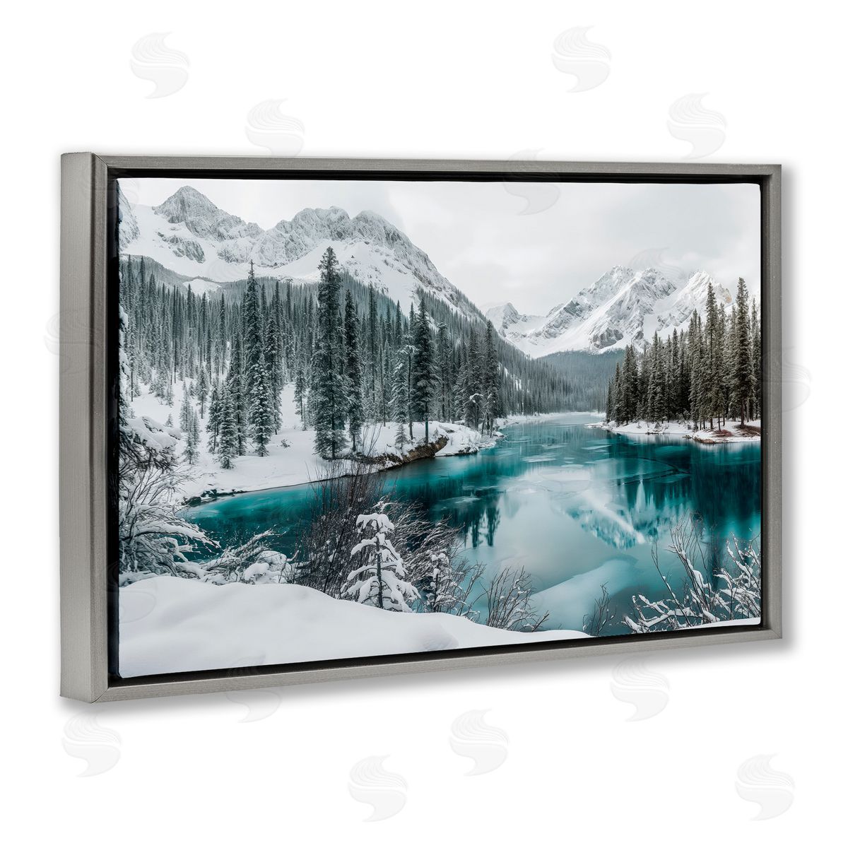 Lazar Studio | Snow Capped Mountain Lake