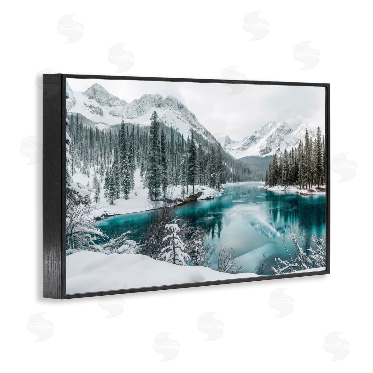 Lazar Studio | Snow Capped Mountain Lake