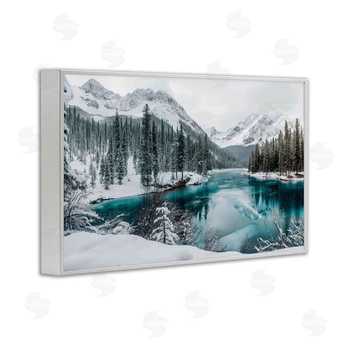 Lazar Studio | Snow Capped Mountain Lake