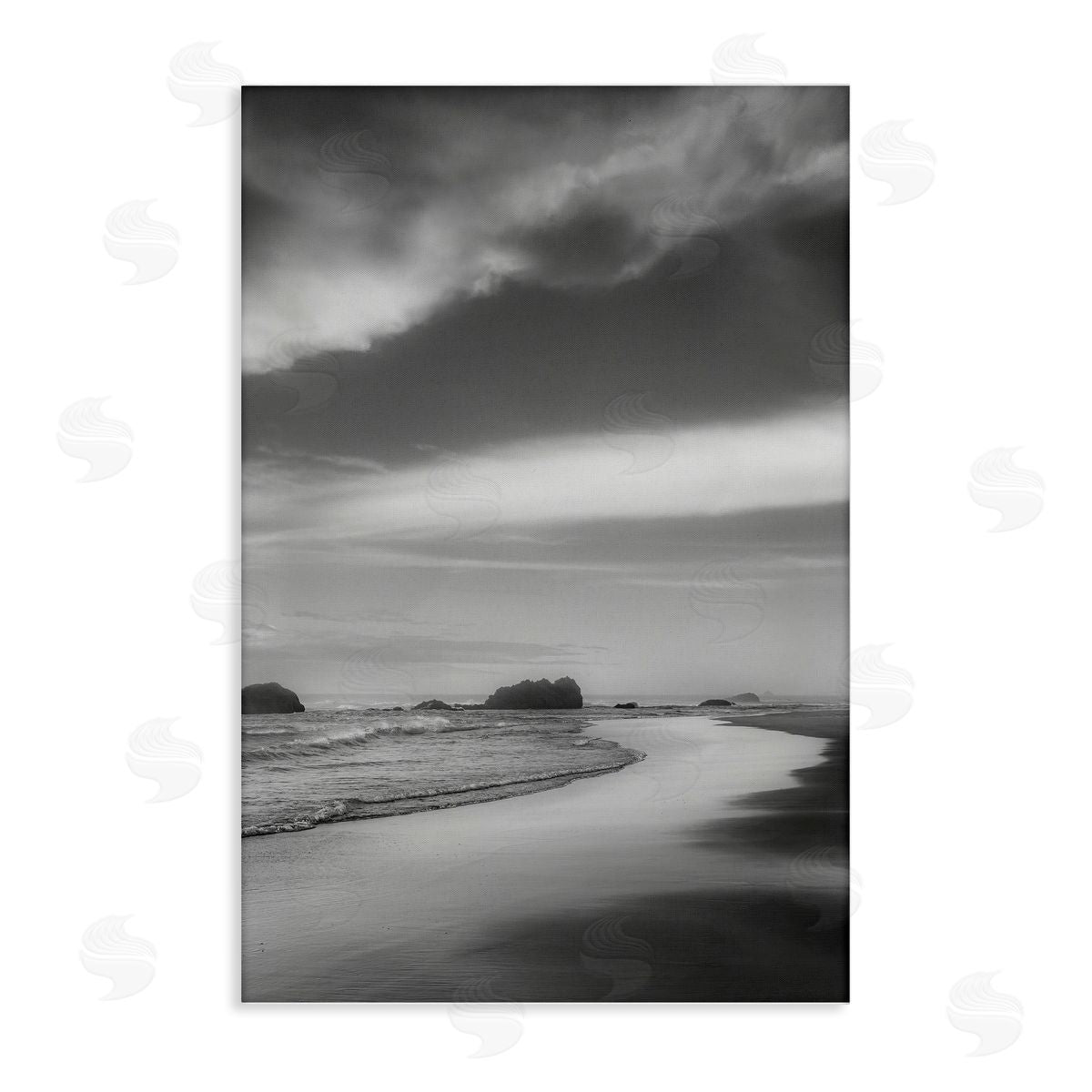 Don Schwartz | Grayscale Beach Shore