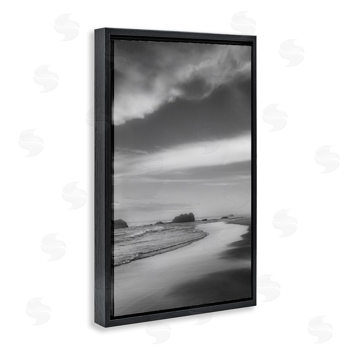 Don Schwartz | Grayscale Beach Shore
