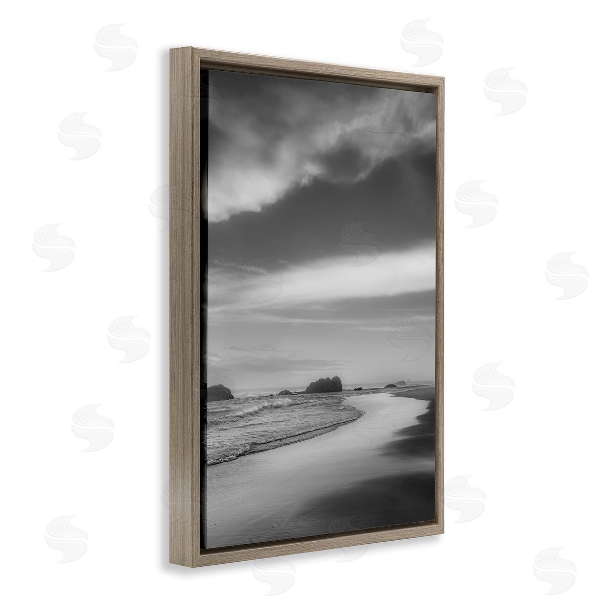 Don Schwartz | Grayscale Beach Shore