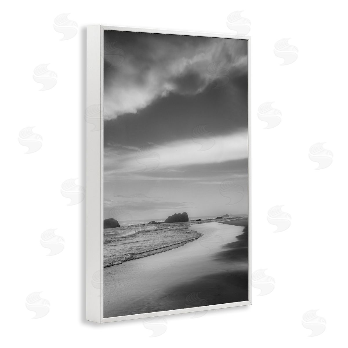 Don Schwartz | Grayscale Beach Shore