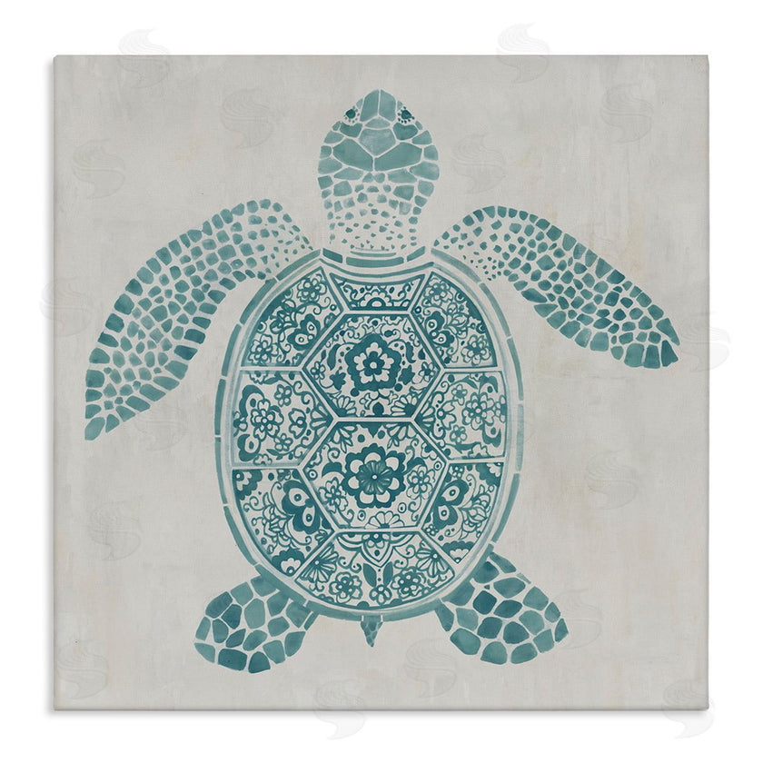 Hannah Dawson | Mediterranean Patterned Turtle