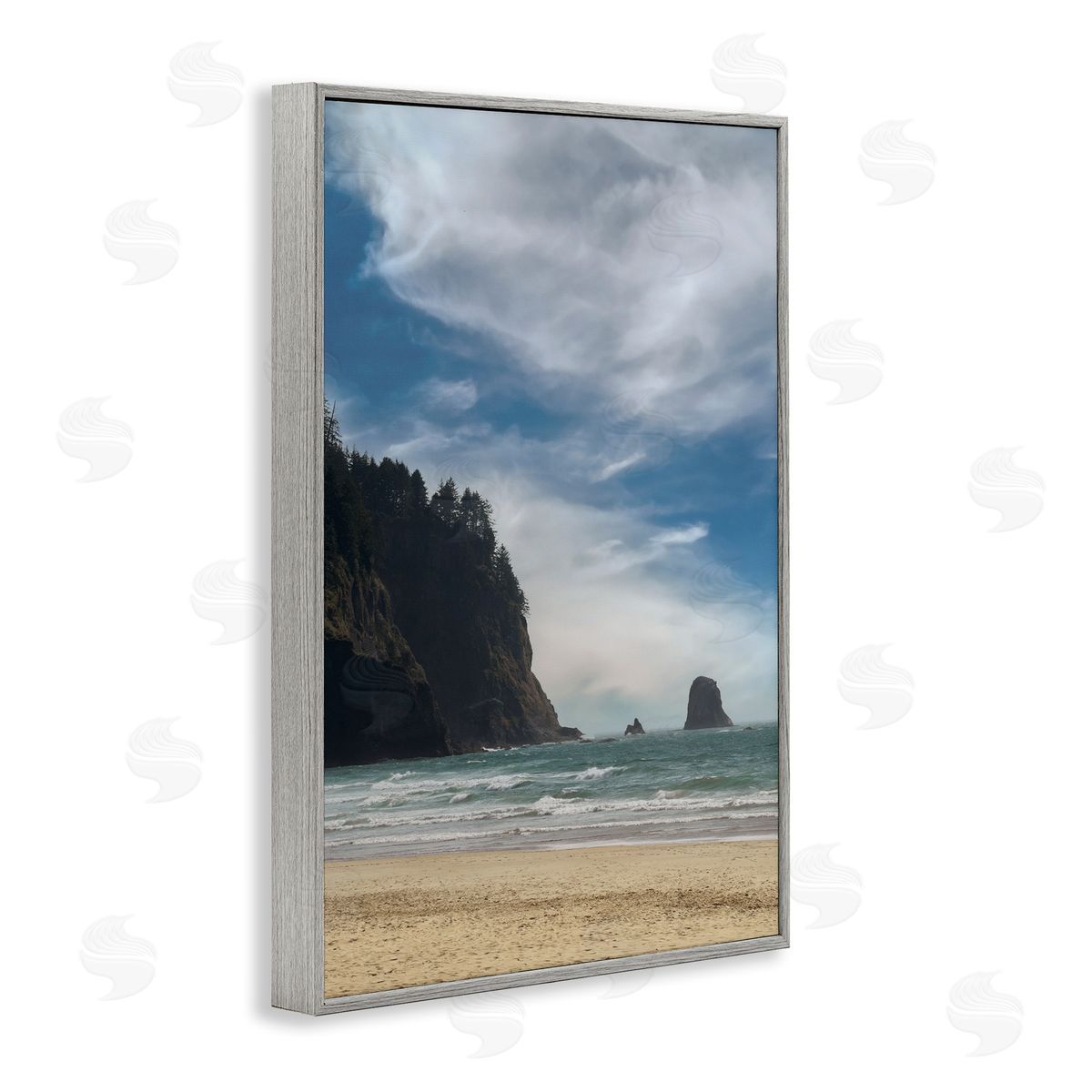 Don Schwartz | Ocean Shore with Distant Cliff