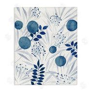 Hannah Dawson | Rounded Blue Plant Shapes