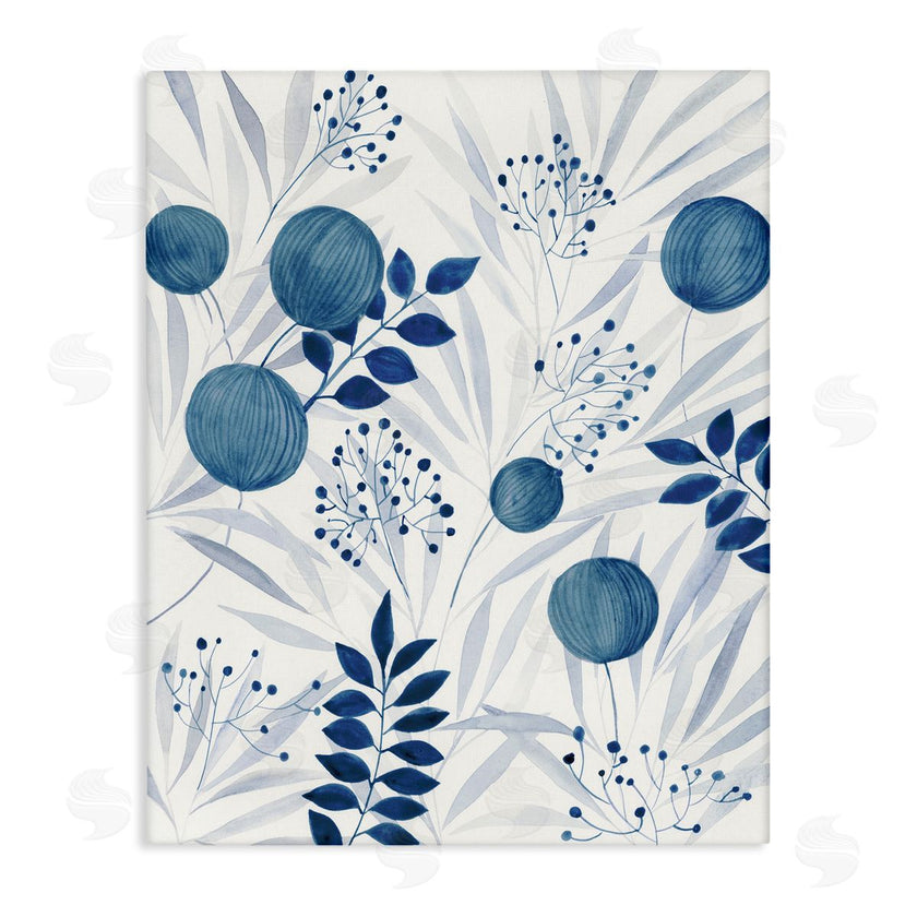 Hannah Dawson | Rounded Blue Plant Shapes