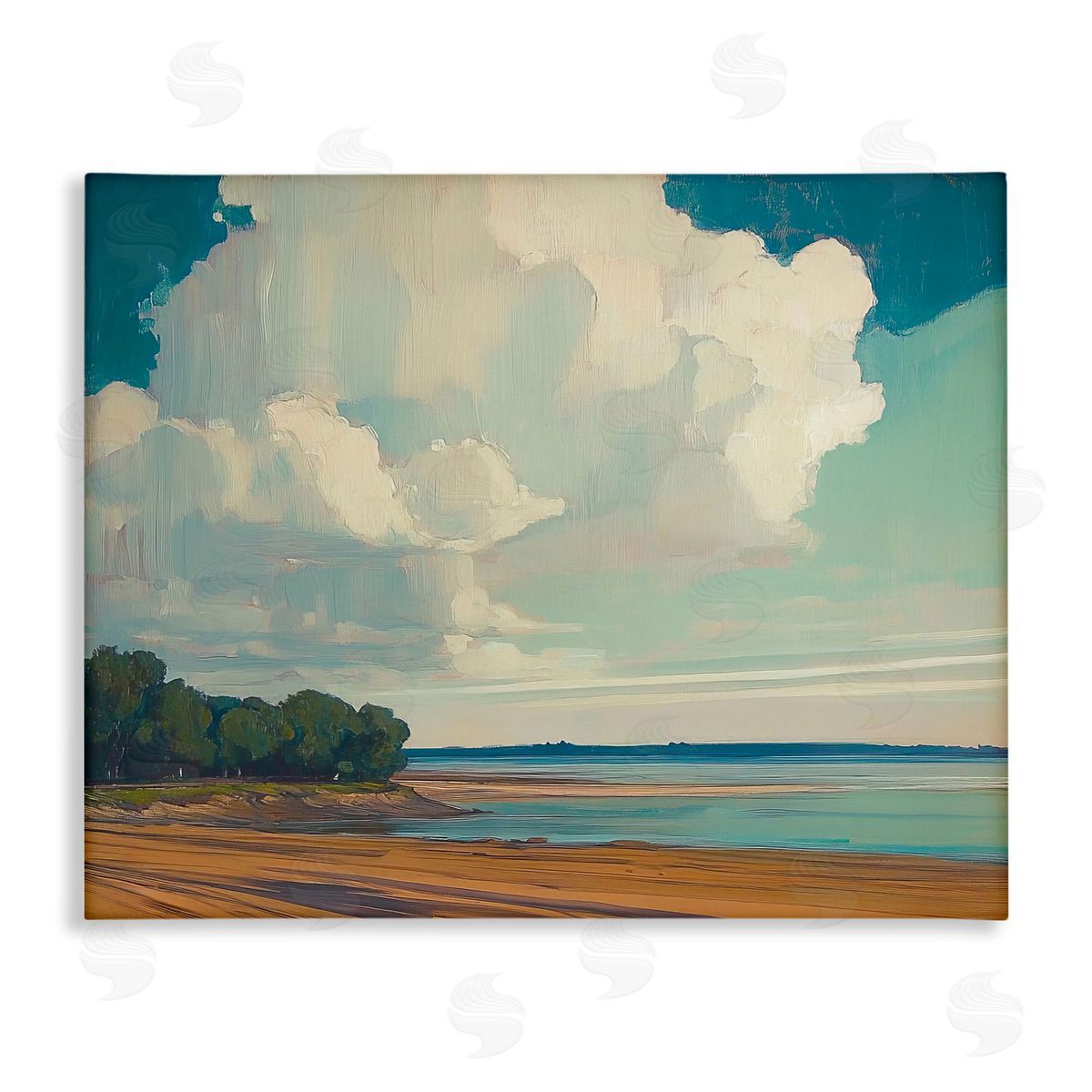 Elara Yasna | Clouds over Extensive Beach