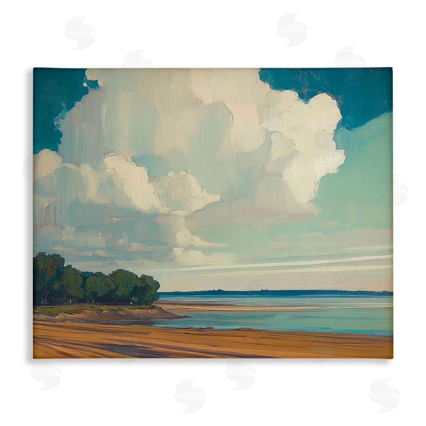 Elara Yasna | Clouds over Extensive Beach