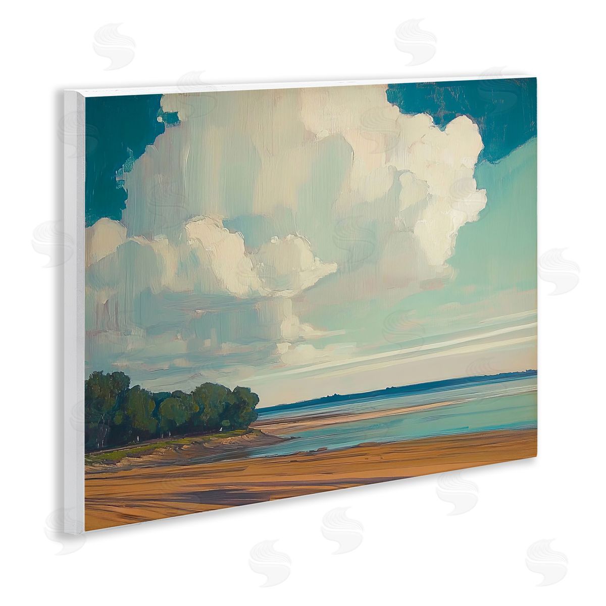 Elara Yasna | Clouds over Extensive Beach