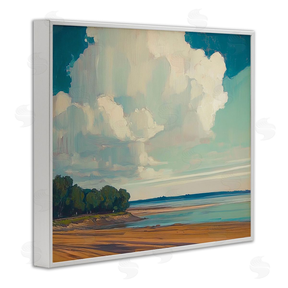 Elara Yasna | Clouds over Extensive Beach