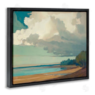 Elara Yasna | Sunlit Clouds over Beach