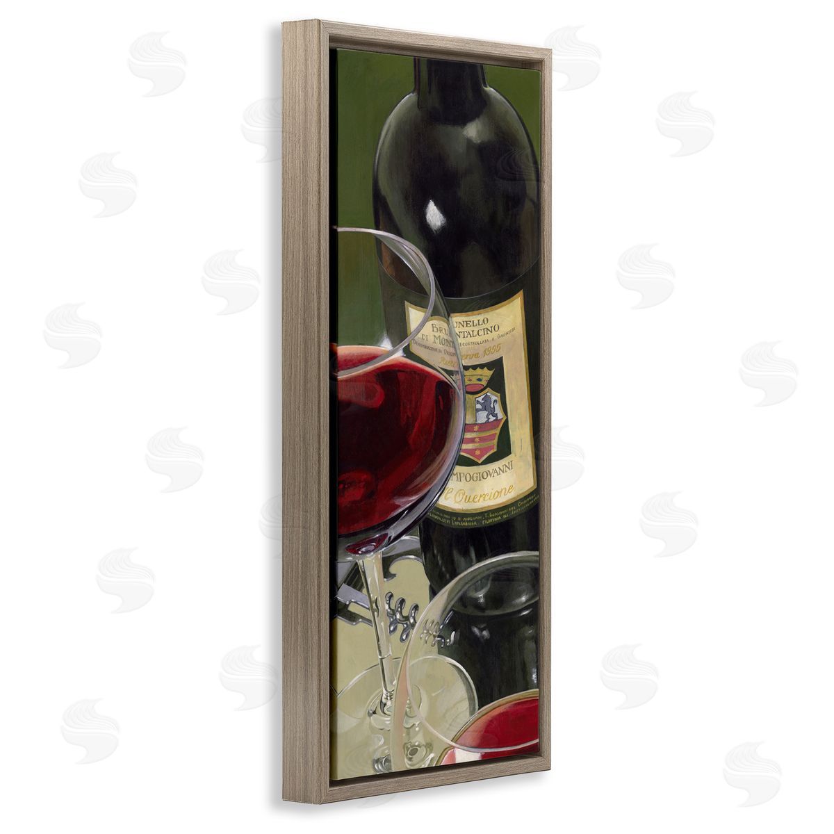 Stefano Ferreri | Vintage Red Wine & Glasses