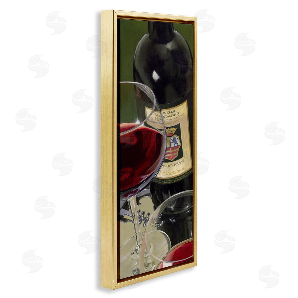 Stefano Ferreri | Vintage Red Wine & Glasses