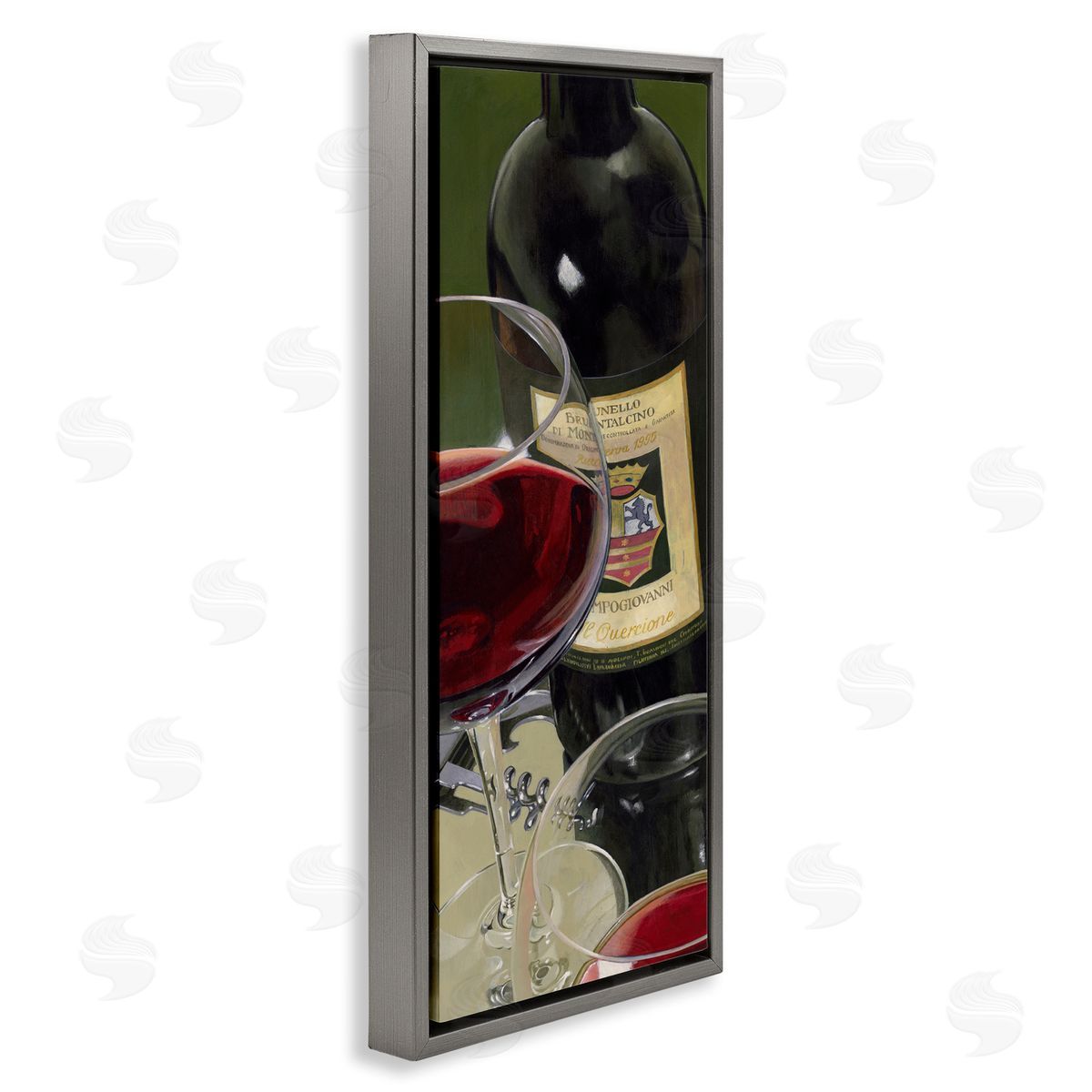 Stefano Ferreri | Vintage Red Wine & Glasses