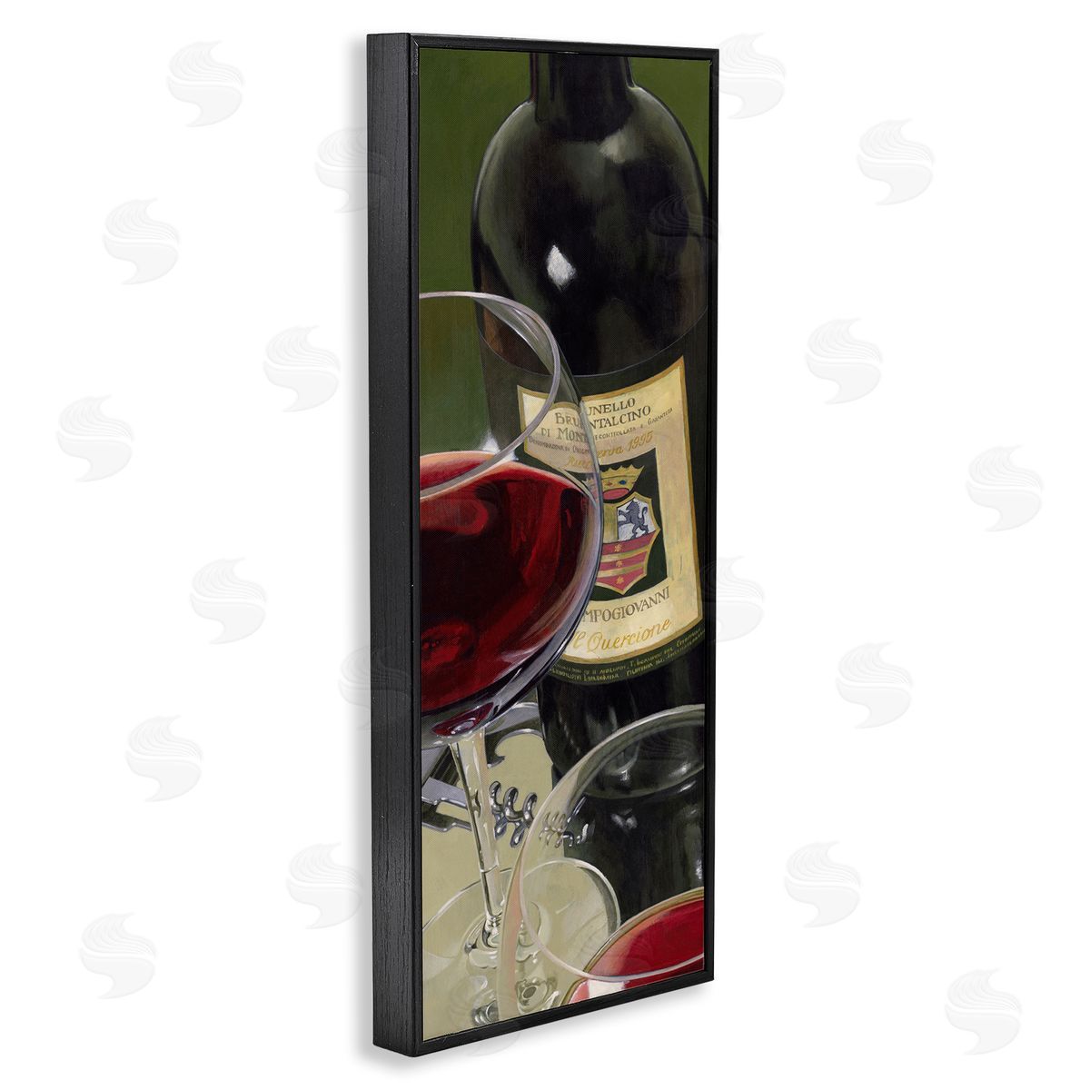 Stefano Ferreri | Vintage Red Wine & Glasses