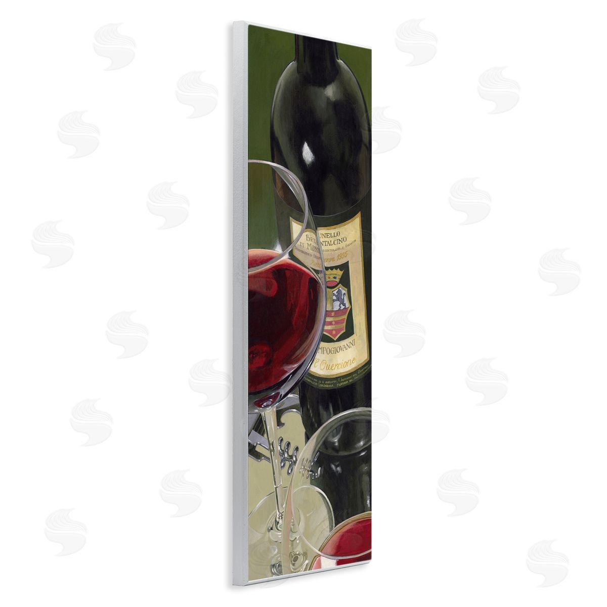 Stefano Ferreri | Vintage Red Wine & Glasses