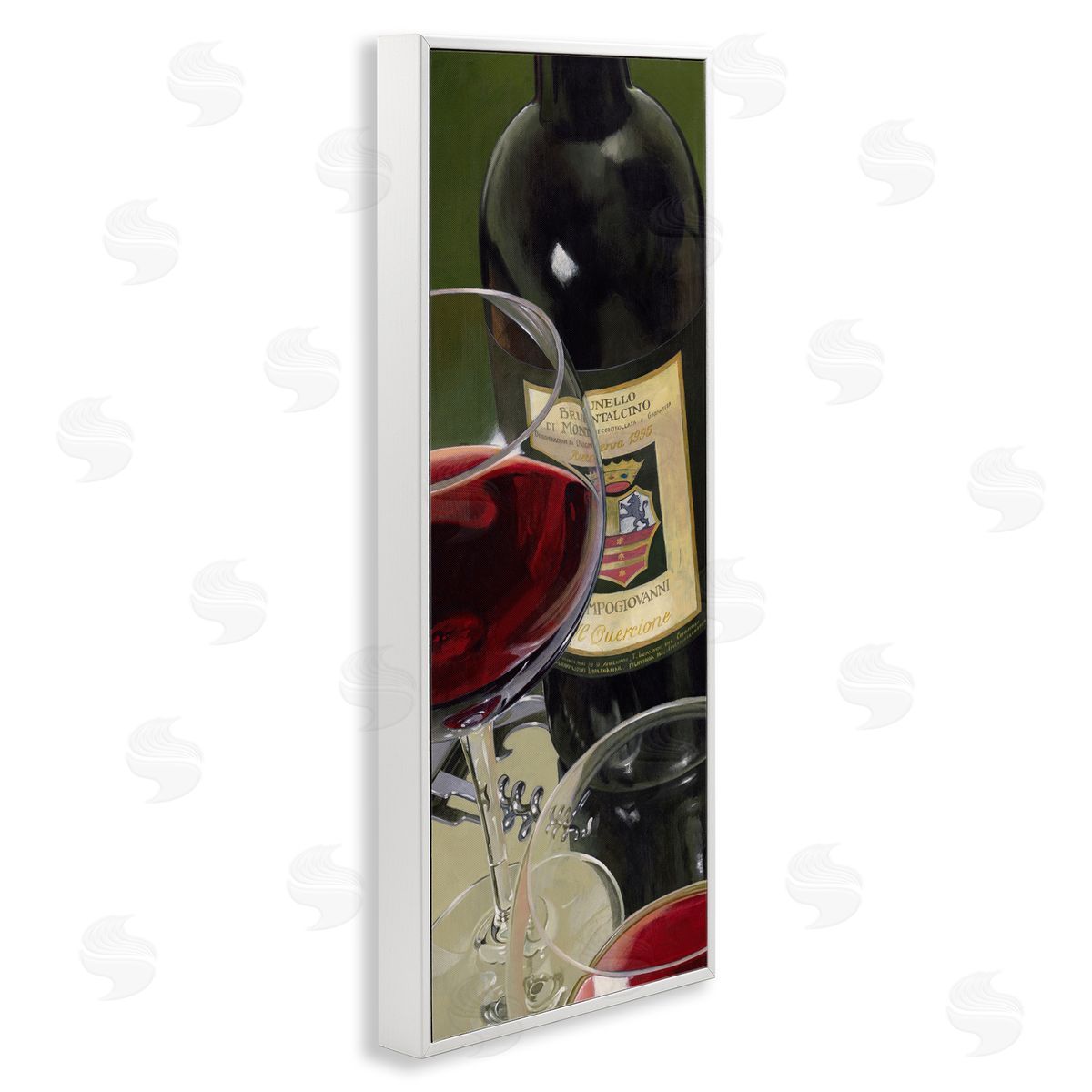 Stefano Ferreri | Vintage Red Wine & Glasses